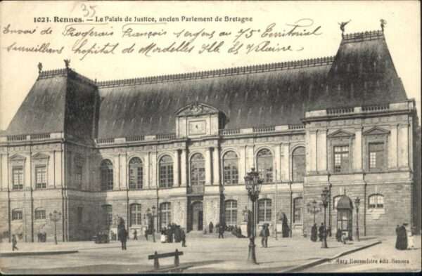 Rennes Ille-et-Vilaine Rennes Palais Justice Parlement Bretagn