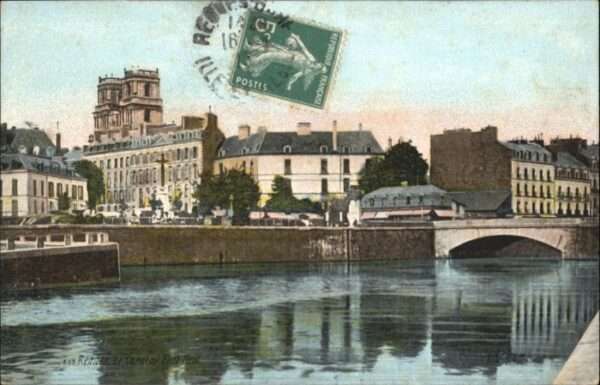 Rennes Ille-et-Vilaine Rennes Canal Pont Neuf