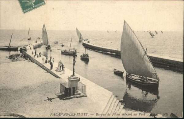 Palavas-les-Flots Barque Peche Port Segelschiff