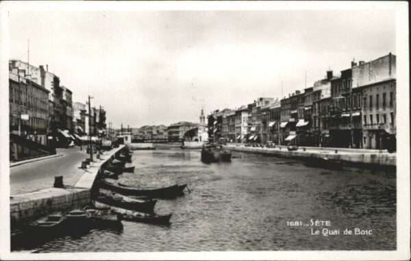 Sete Herault Sete Quai Bosc