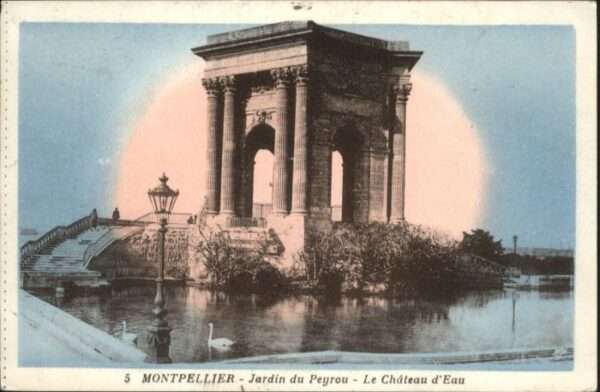 Montpellier Herault Montpellier Jardin Peyrou Chateau d_Eau