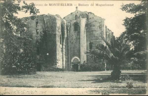 Montpellier Herault Montpellier Ruines Maguelonne