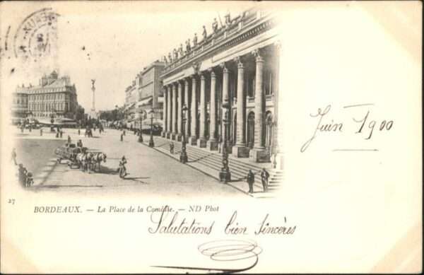 Bordeaux Place Comedie