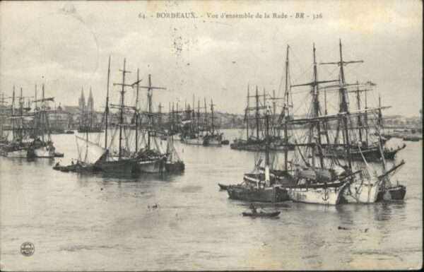 Bordeaux Rade Segelschiff