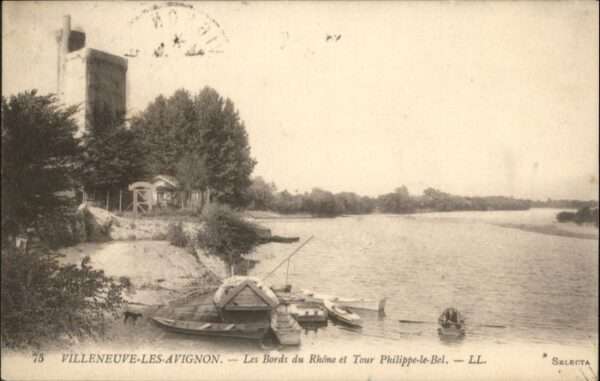 Villeneuve-les-Avignon Bords Rhone Tour Philippe-le-Bel
