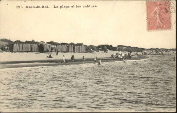 Le Grau-du-Roi Gard Le Grau-du-Roi Plage Cabines
