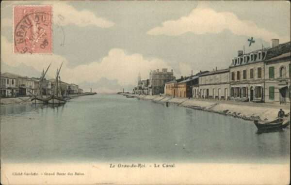 Le Grau-du-Roi Gard Le Grau-du-Roi Canal