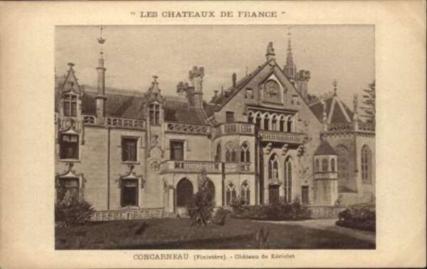 Concarneau Finistere Chateau Keriolet