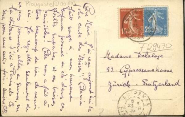 Daoulas Plougastel Famille Tracht – Bild 2