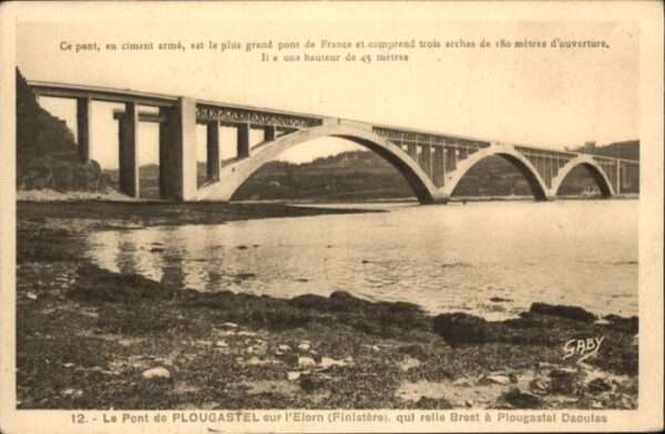 Daoulas Pont Plougastel Elorn Finistere