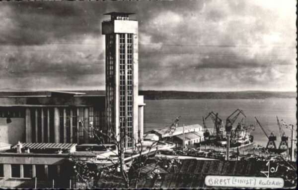 Brest 29 Brest Gare Bahnhof Dominant Rade Port C