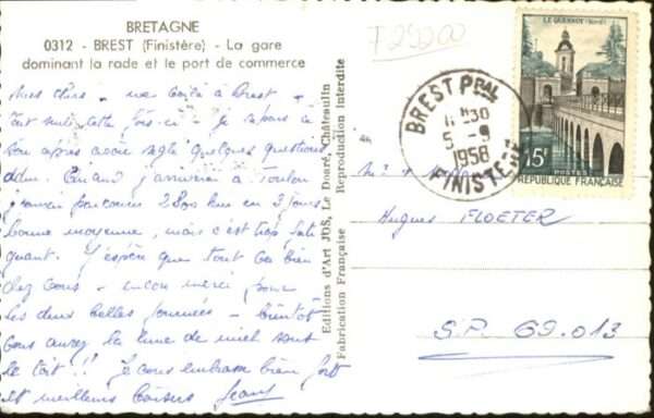 Brest 29 Brest Gare Bahnhof Dominant Rade Port C – Bild 2