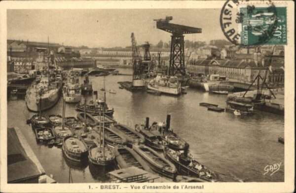 Brest 29 Brest Hafen Arsenal