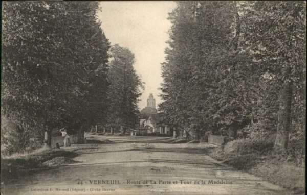 Verneuil-sur-Avre Verneuil Route Ferte Tour Madeleine