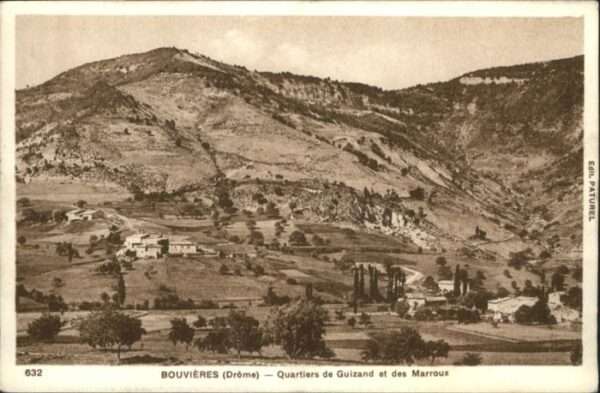 Bouvieres Drome Quartiers Guizand Marroux