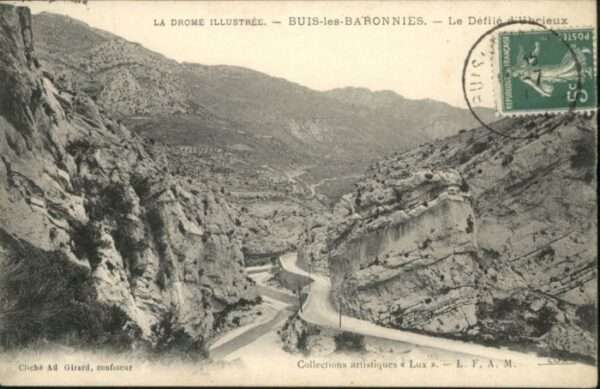 Buis-les-Baronnies Defile d_Ubrieux Drome