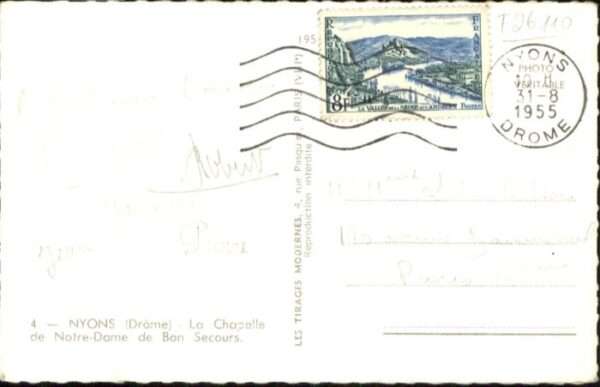 Nyons Drome Chapelle Notre-Dame Bon Secours – Bild 2