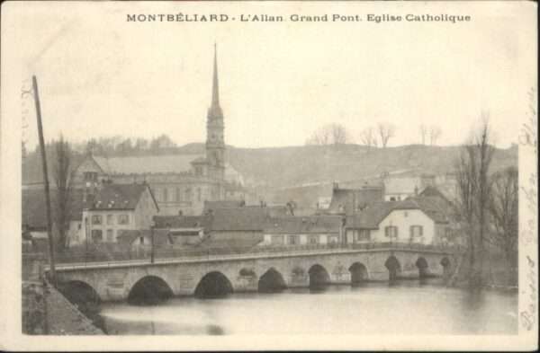 Montbeliard Allan Grand Pont Eglise Catholique