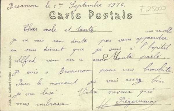 Besancon Doubs Besancon Porte Taillee – Bild 2