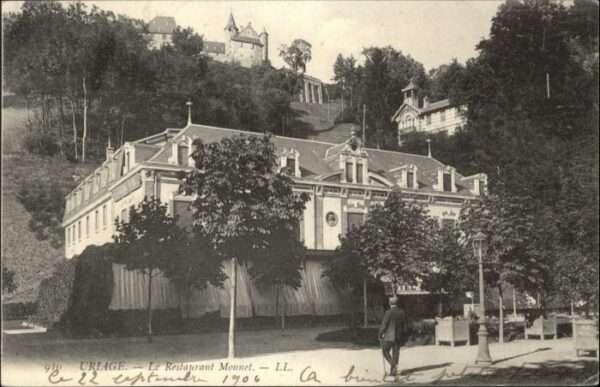 Uriage-les-Bains Isere  Restaurant Monnet