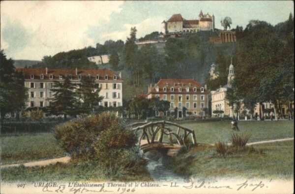 Uriage-les-Bains Isere Etablissement Thermal Chateau