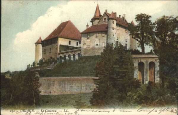Uriage-les-Bains Isere Chateau