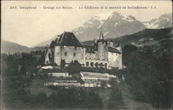 Uriage-les-Bains Isere Dauphine Chateau Massif Belledonne