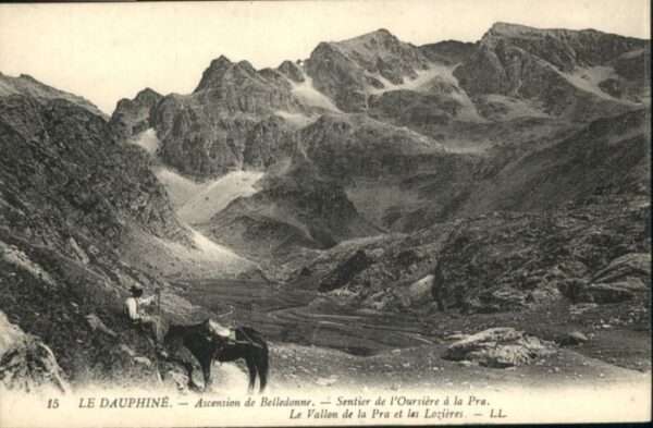 Dauphine Belledonne Pra Vallon Lozieres Esel