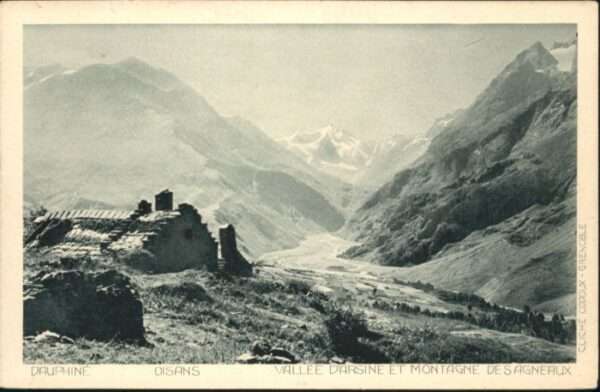 Saint-Christophe-en-Oisans Dauphine Vallee d_Arsine Montagene Desa