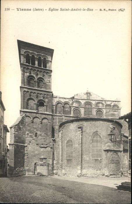 Vienne Isere Eglise Saint Andre-le-Bas