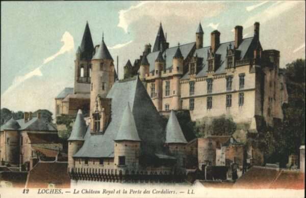 Loches Chateau Royal Porte Cordeliers