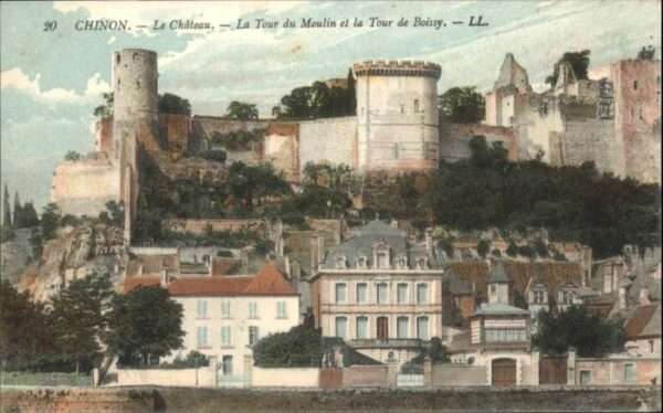 Chinon Chateau Tour Moulin Tour Boissy