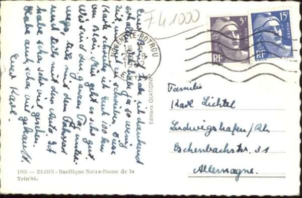 Blois 41 Blois Basilique Notre-Dame Trinite – Bild 2