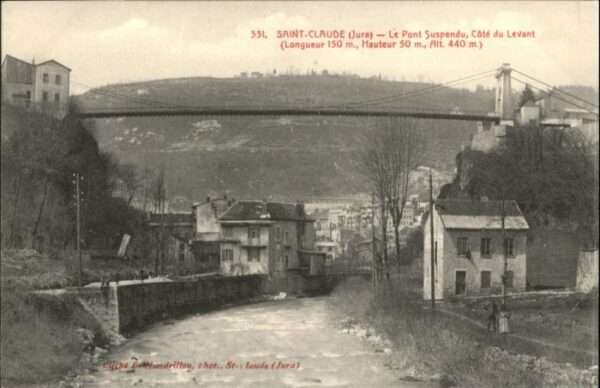 Saint-Claude Jura Pont Suspendu