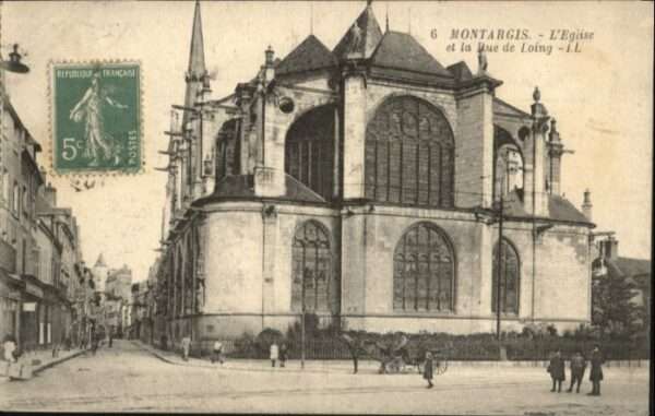 Montargis Loiret Montargis Eglise Rue Loing