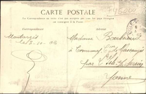 Montargis Loiret Montargis Rue Loing Eglise – Bild 2