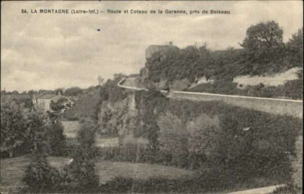 La Montagne Loire-Atlantique Route Coteau Garenne Boiseau