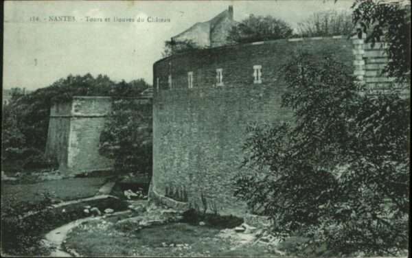 Nantes Loire Atlantique Nantes Tours Douves Chateau