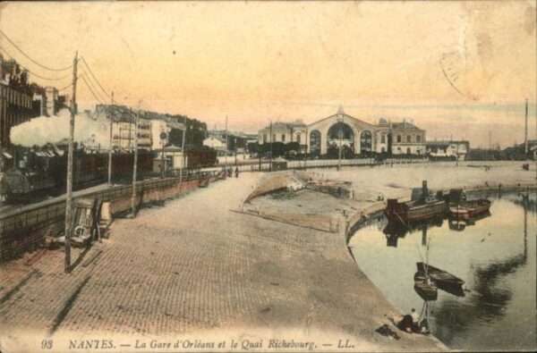 Nantes Loire Atlantique Nantes Gare Orleans Quai Richebourg Eis