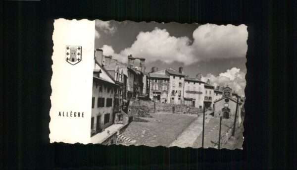 Allegre Haute-Loire Place du Marche Chapelle Notre-Dame