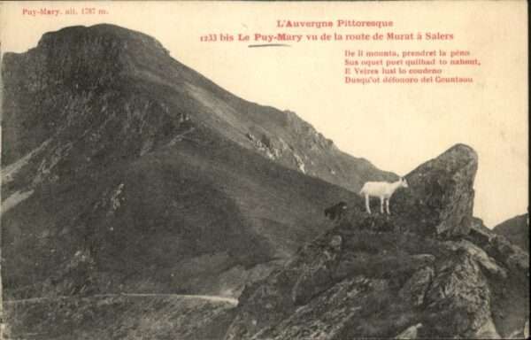 Puy Mary Route Murat Salers