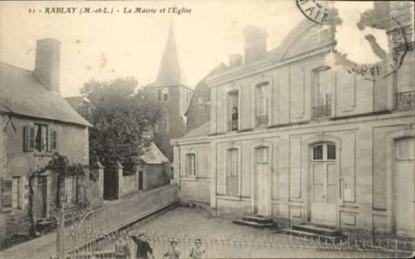 Rablay-sur-Layon Rablay Mairie Eglise