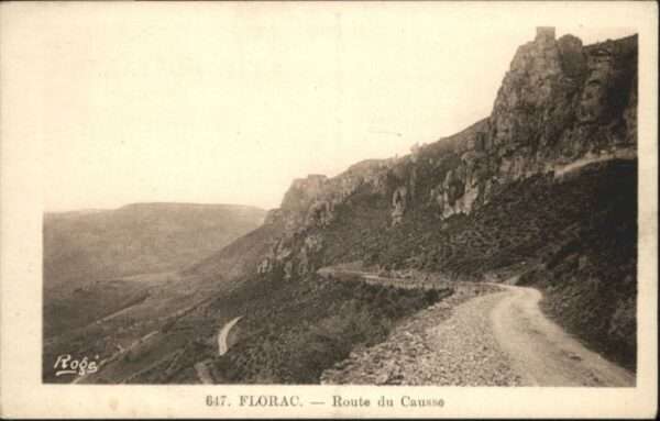 Florac Route Causse