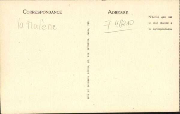 La Malene [handschriftlich] Gorges Tarn Chateau C – Bild 2