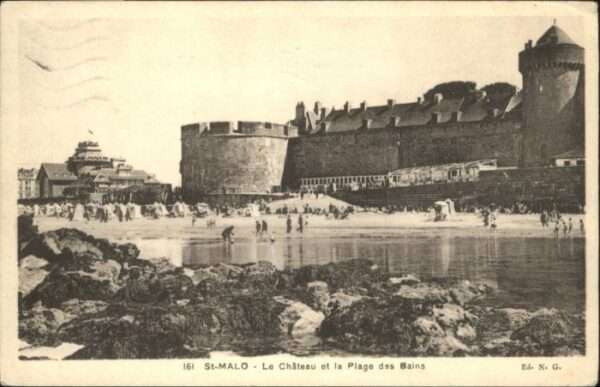 Saint-Malo 35 Saint-Malo Chateau Plage Bains