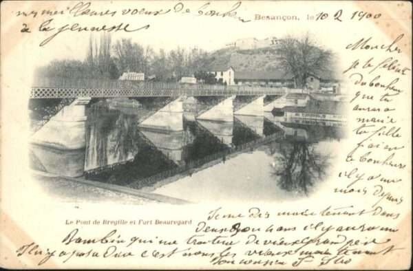 Besancon Doubs Besancon Pont Bregille Fort Beauregard