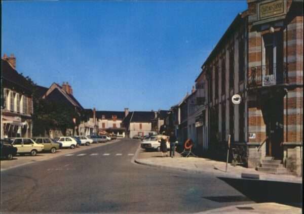 Chateau-Chinon Ville Chateau-Chinon Nievre Boulevard Republi