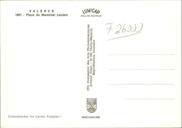 Valence 26 Valence Place Marechal Leclerc – Bild 2
