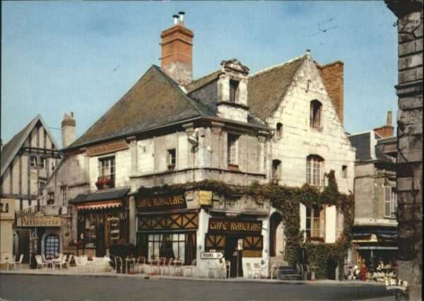 Langeais Maison Rabelais Carrefour Cafe