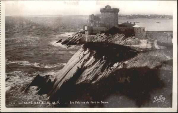 Saint-Jean-de-Luz Falaises Fort Socoa